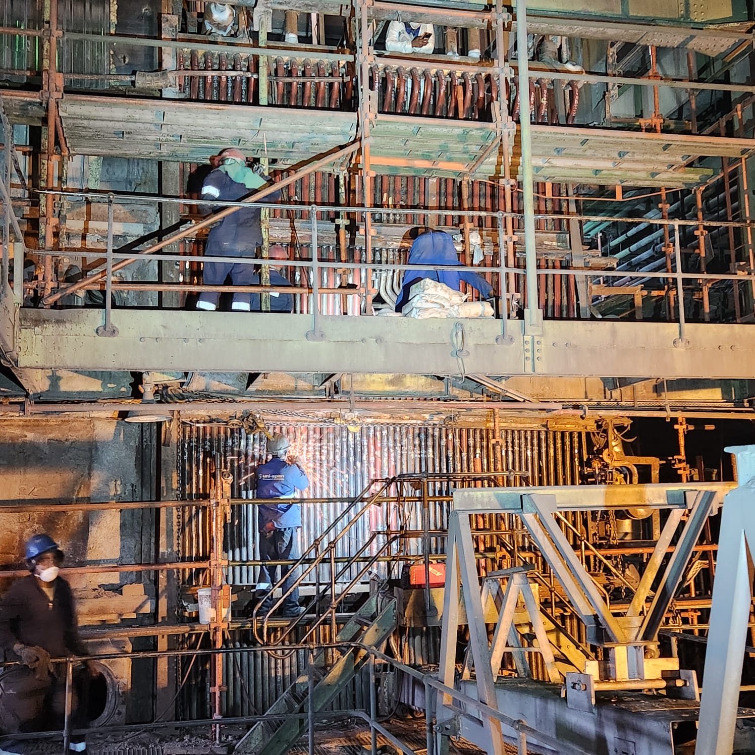 On-site work by TDS